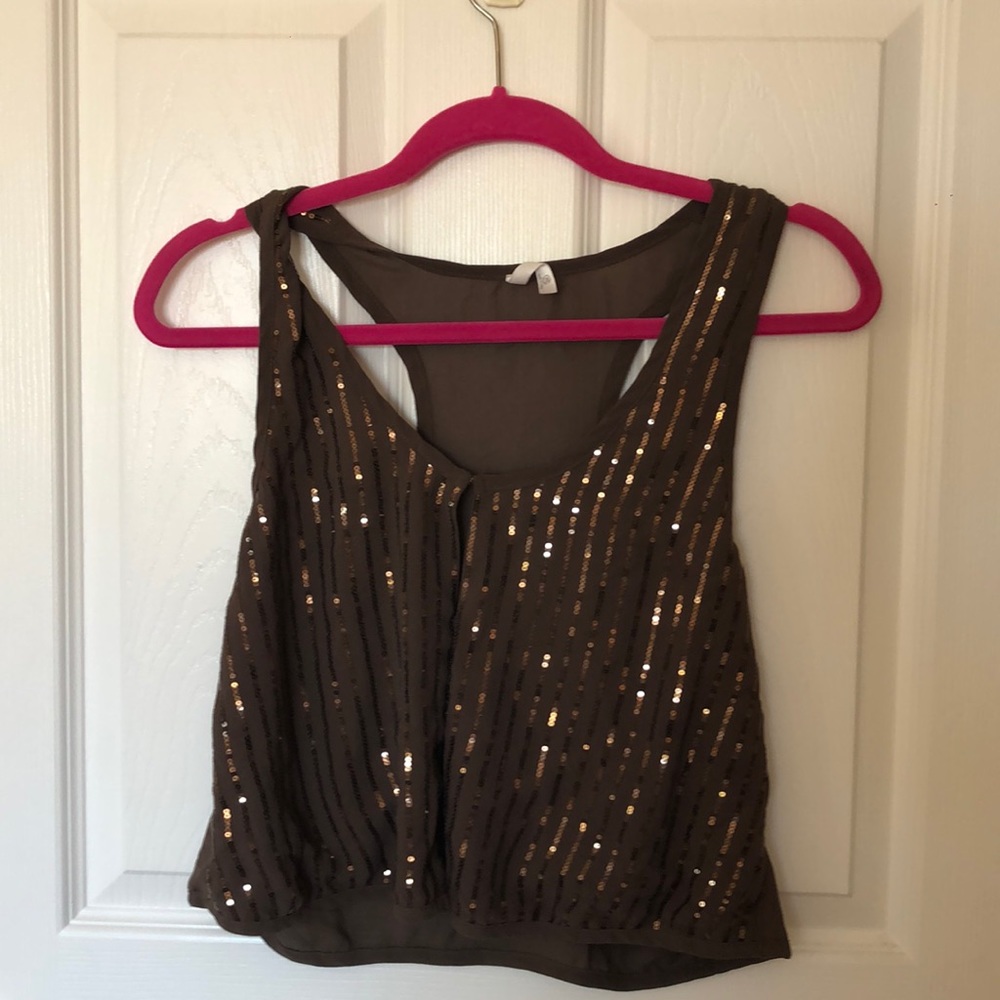 🌸 Brown Night Out Top 🌸